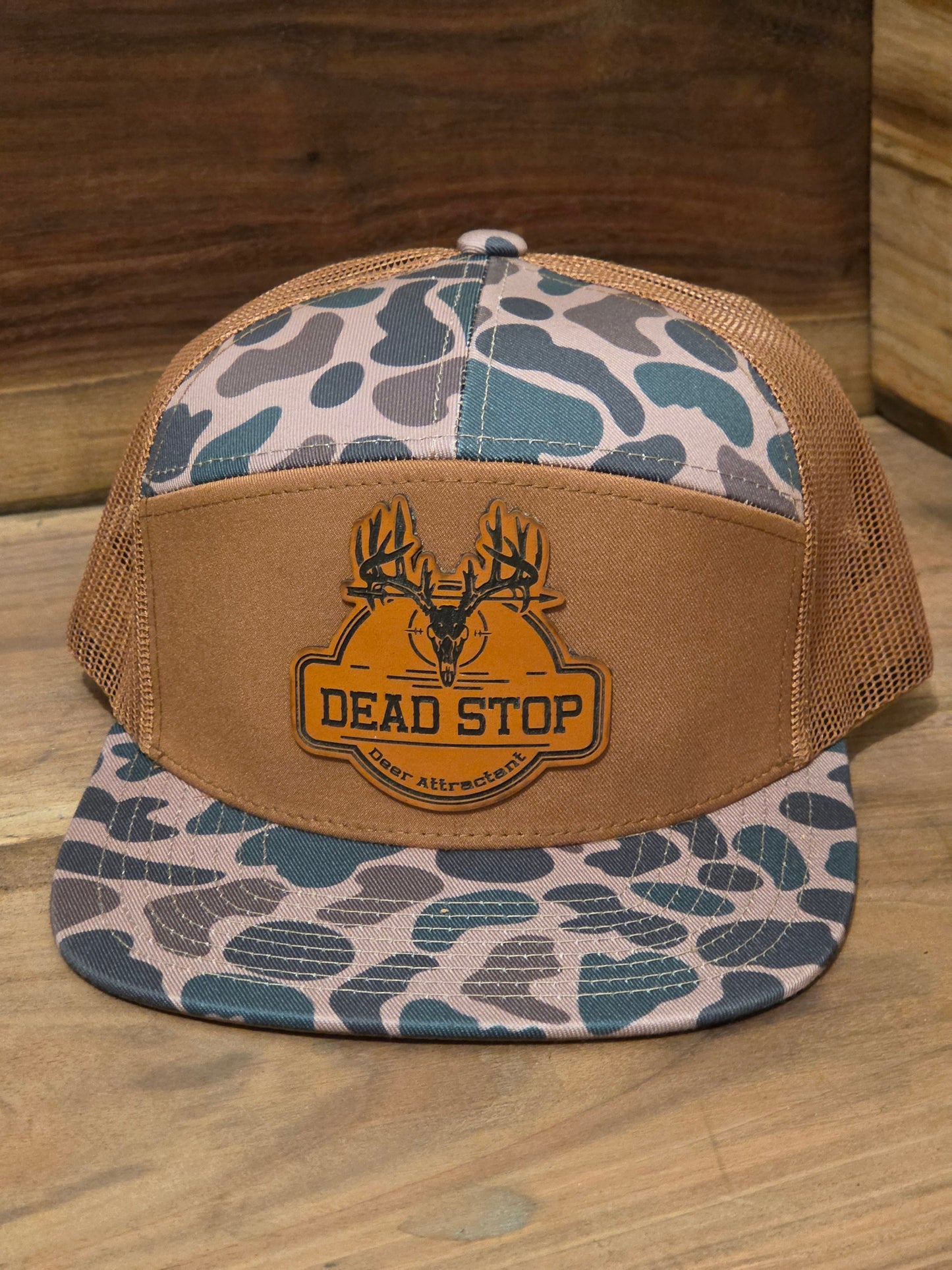 Dead Stop Logo Hat- Red Dirt Camo7