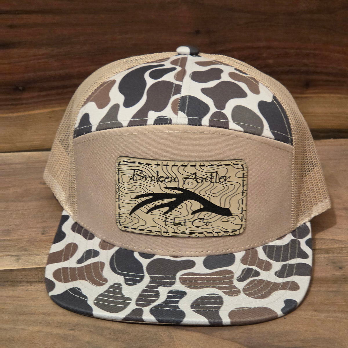 Broken Antler Hat Co- The Shed Topo Bayou Camo7
