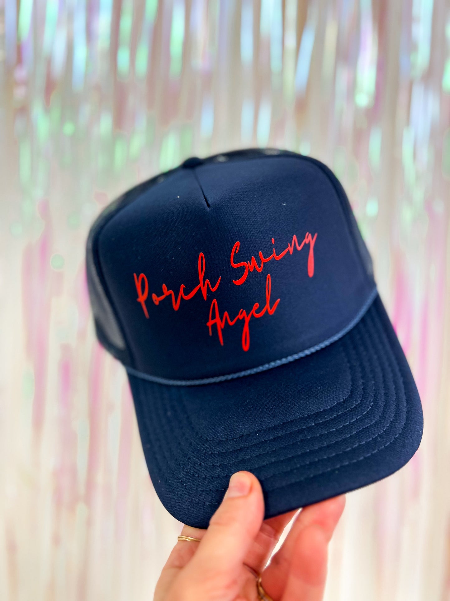 Porch Swing Angel Trucker Hat - The Tool Store