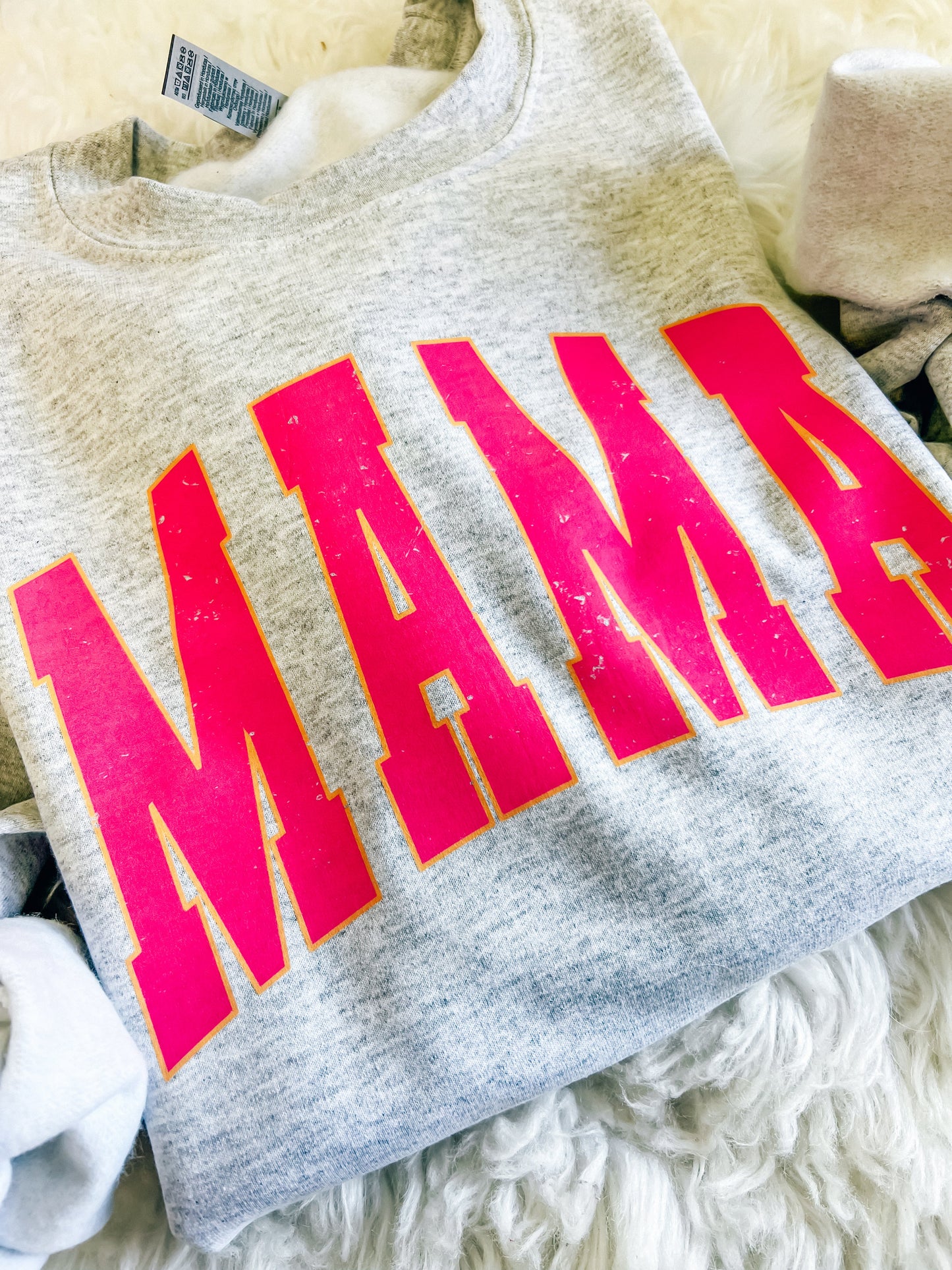 Distressed Mama Sweatshirt - The Tool Store