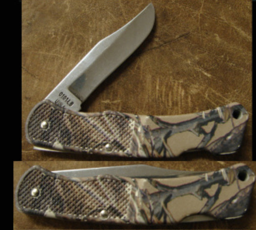 Moore Maker 0101LB - Camo Lockback - 3 3/4 - The Tool Store