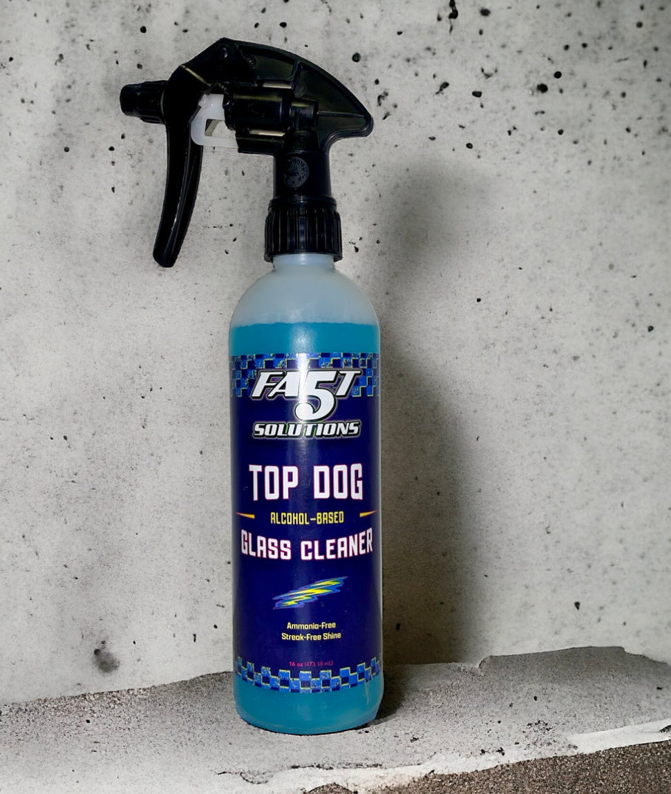 Fast 5 Solutions Top Dog Glass Cleaner 16oz - The Tool Store