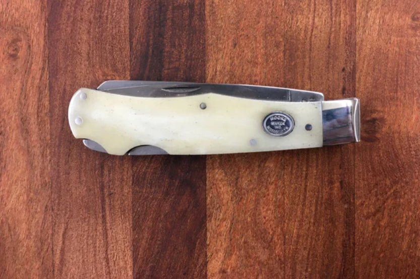 Moore Maker #5206DLB - Large Double Locking Trapper - 4-1/2" - The Tool Store