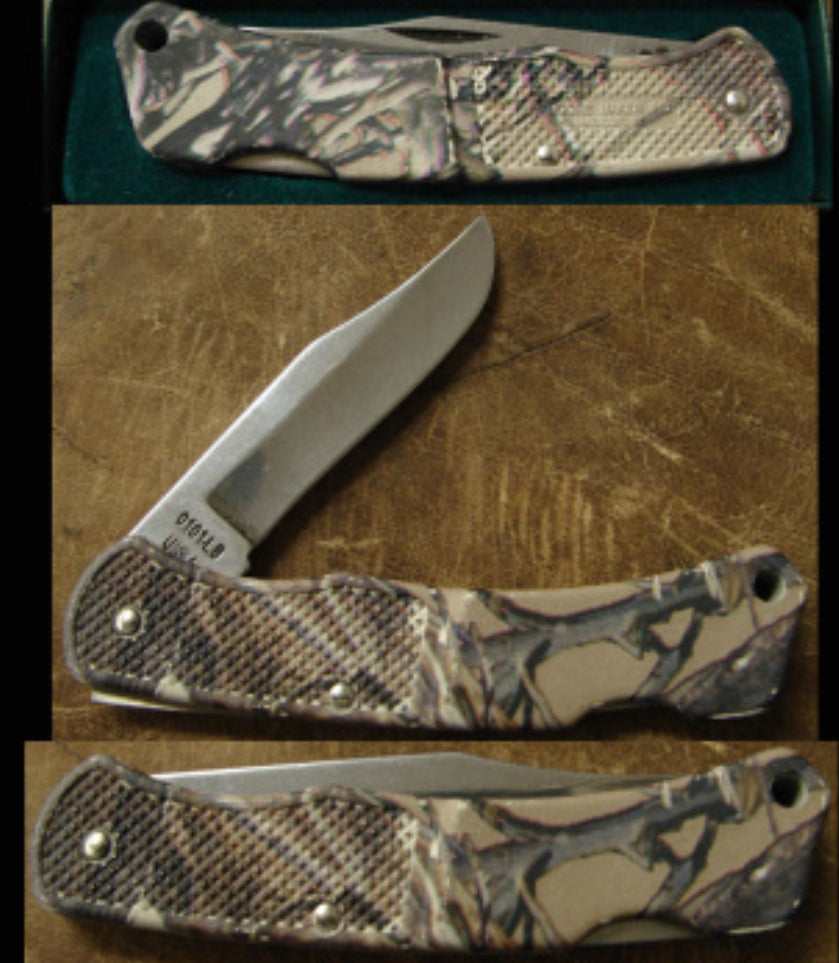 Moore Maker #0100LB Camo Lockback - 3" - The Tool Store