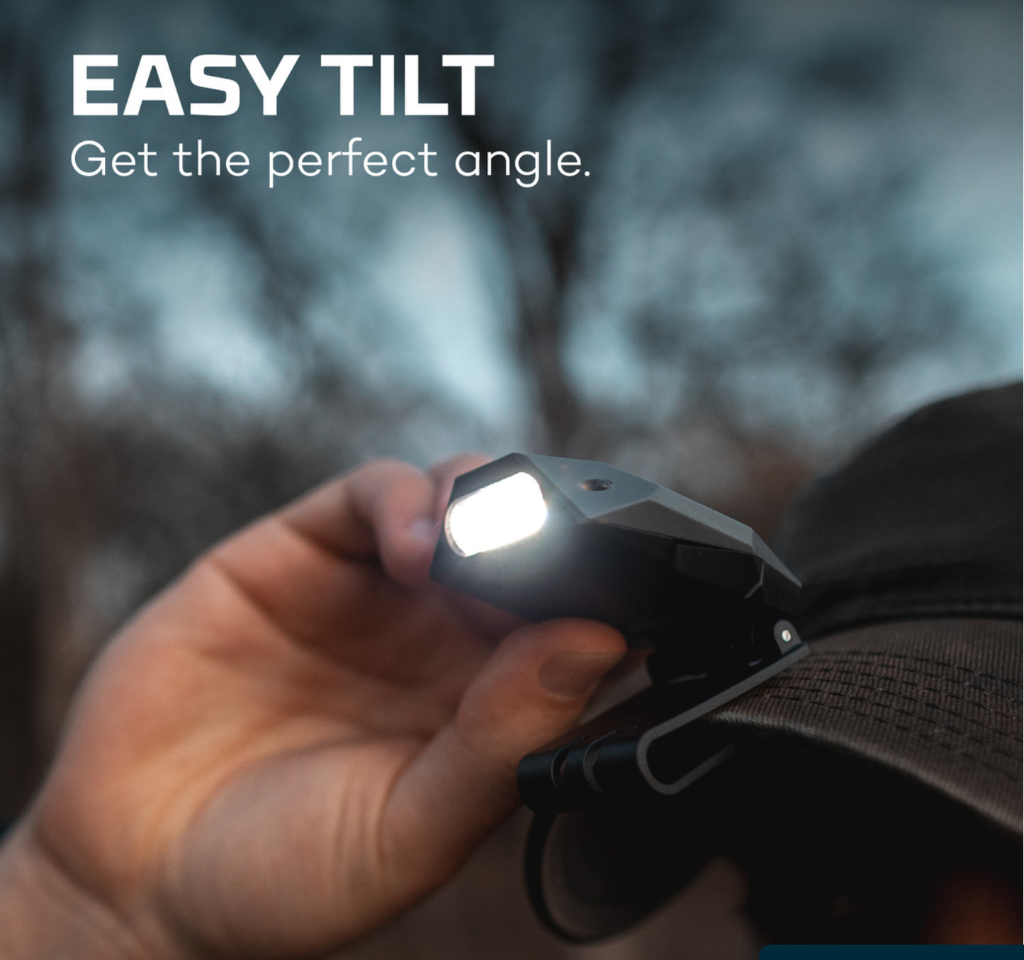 Nebo Einstein Rechargable Cap Light Cap Light with Wave Activation - The Tool Store