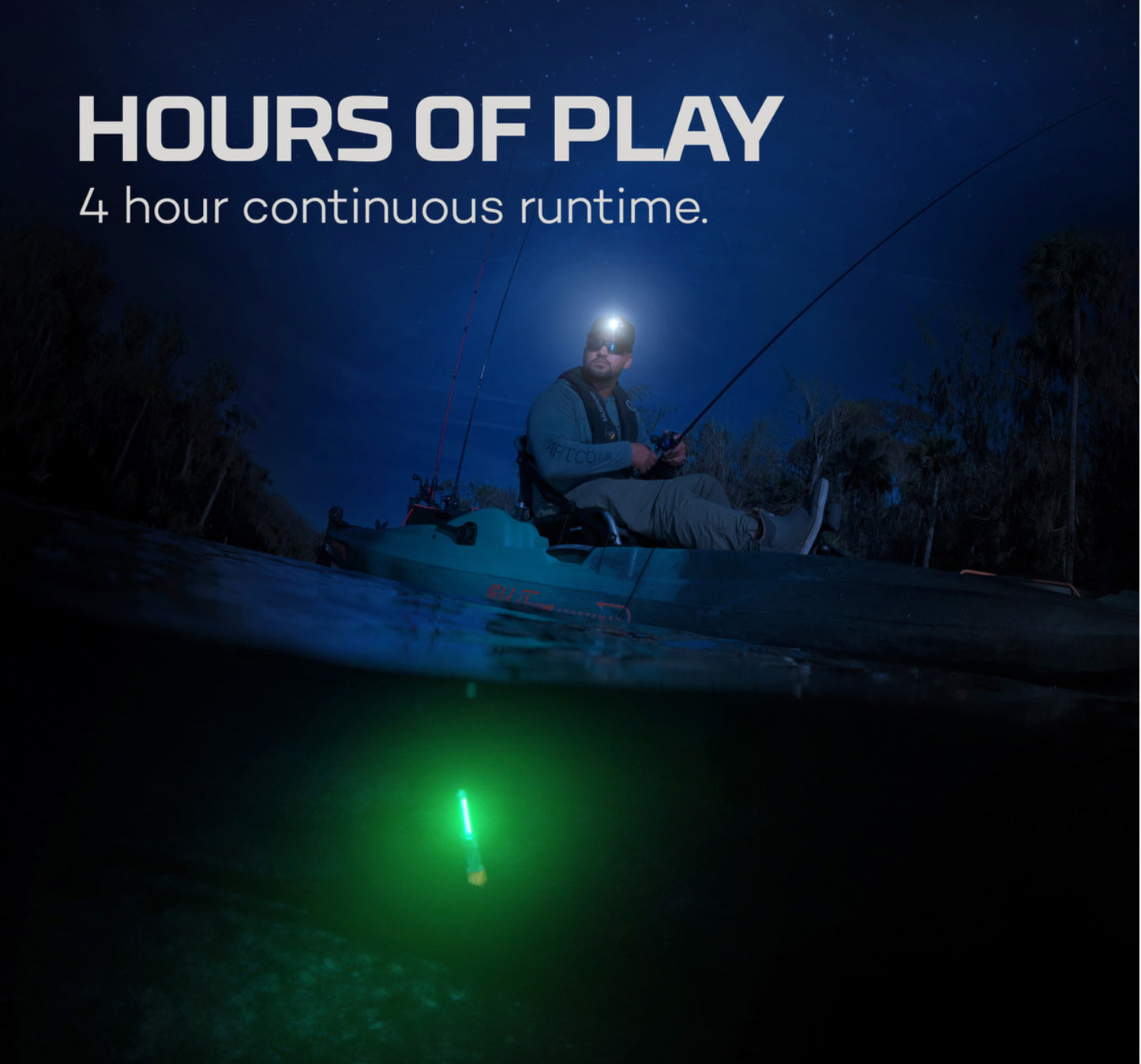 Nebo Submersed 300 300 Lumen Underwater Fishing & Dock Light - The Tool Store