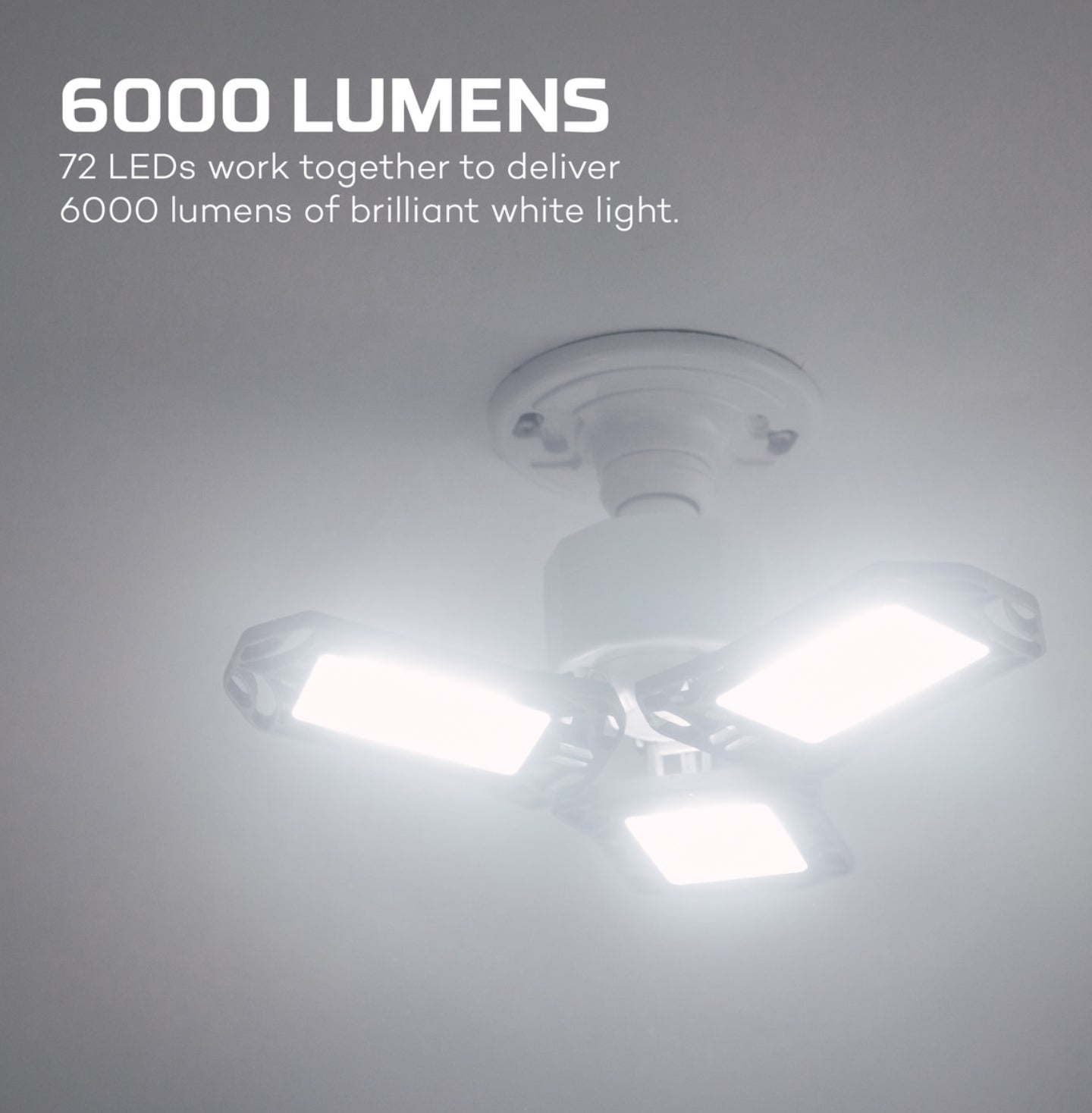 NEBO HIGH BRIGHT 6000 GARAGE LIGHT
The Ultra-Bright 6,000 Lumen Garage Light - The Tool Store