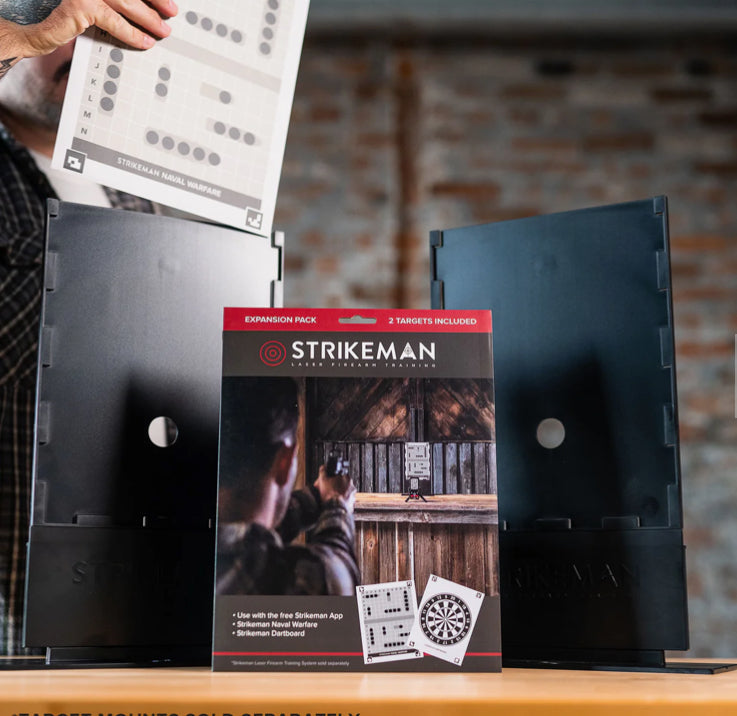 Strikeman 2-Target Expansion Pack: Naval Warfare & Dartboard - The Tool Store