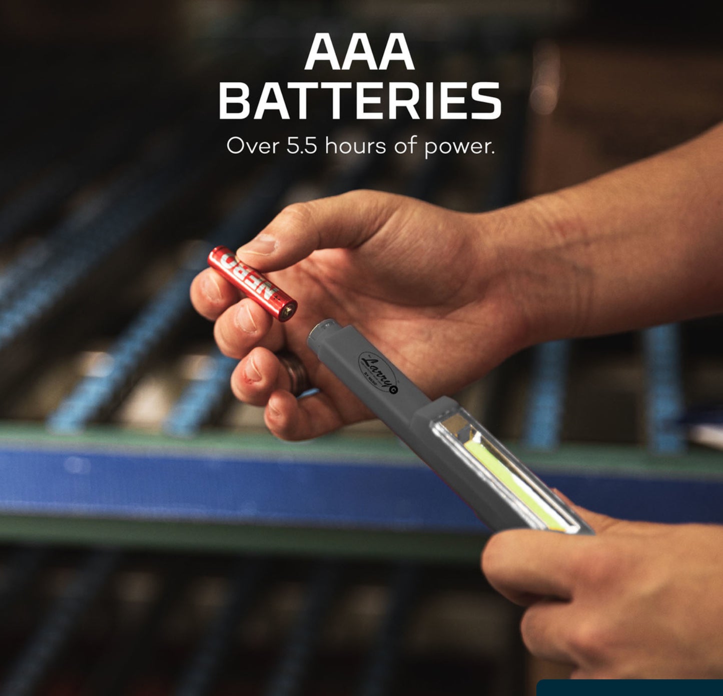 Nebo Larry C - Grey - The Tool Store