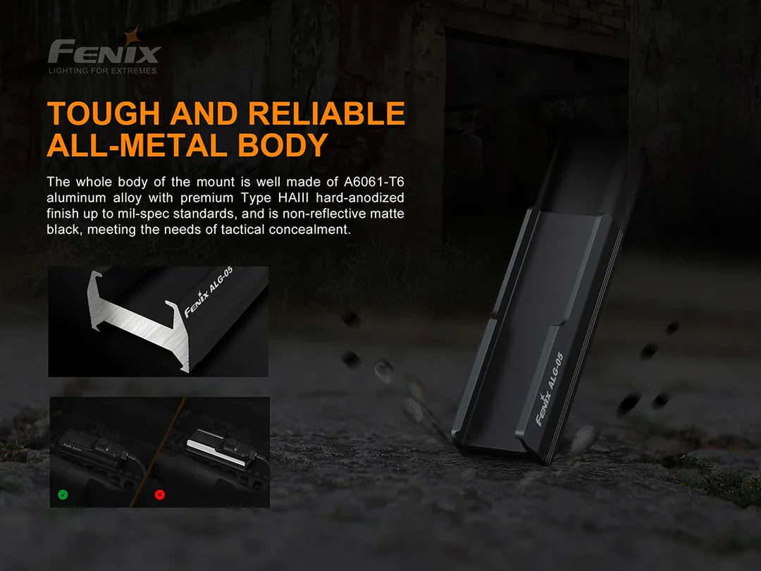 Fenix AER-02 v2.0 + ALG-05 Tactical Light - The Tool Store