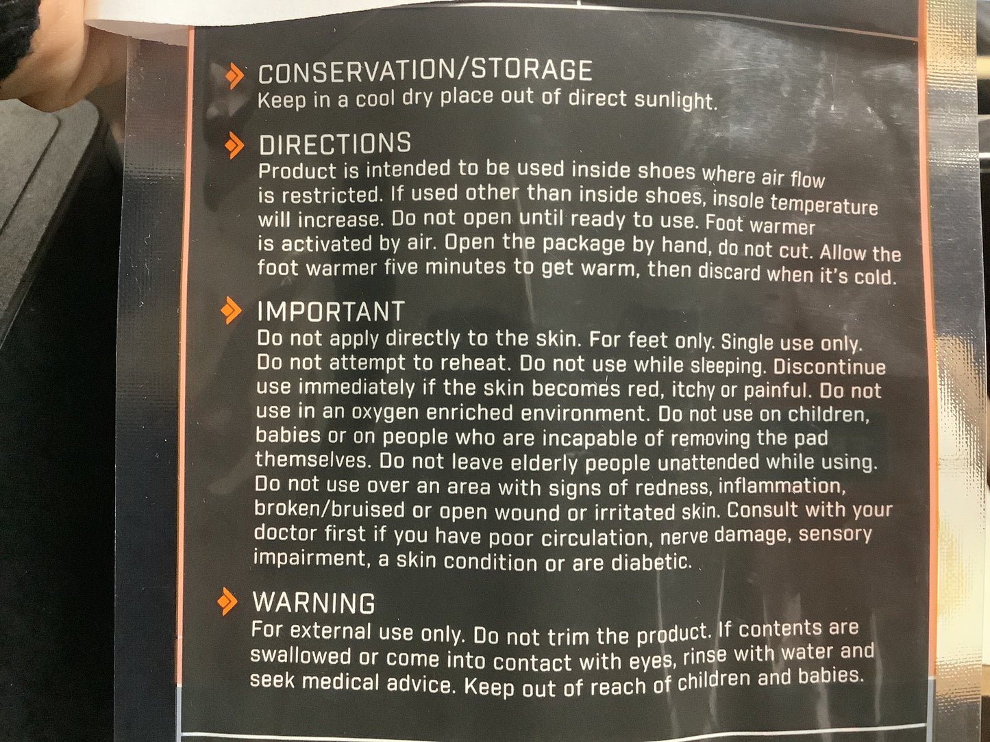 Thaw Disposable Heated Insoles - The Tool Store