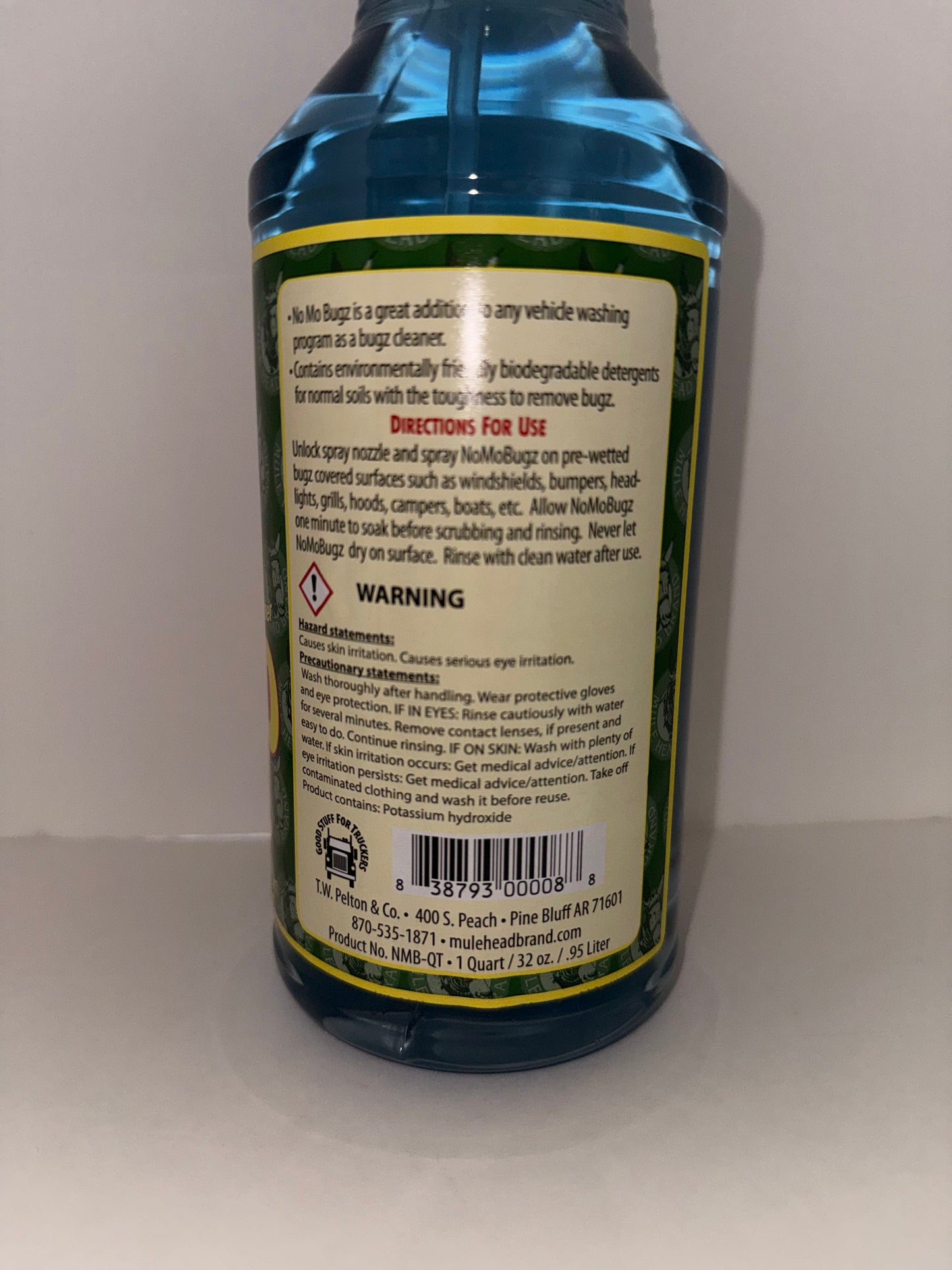 Mule Head No Mo Bugz Super Strength Bugz Cleaner Bottle Spray - 32oz