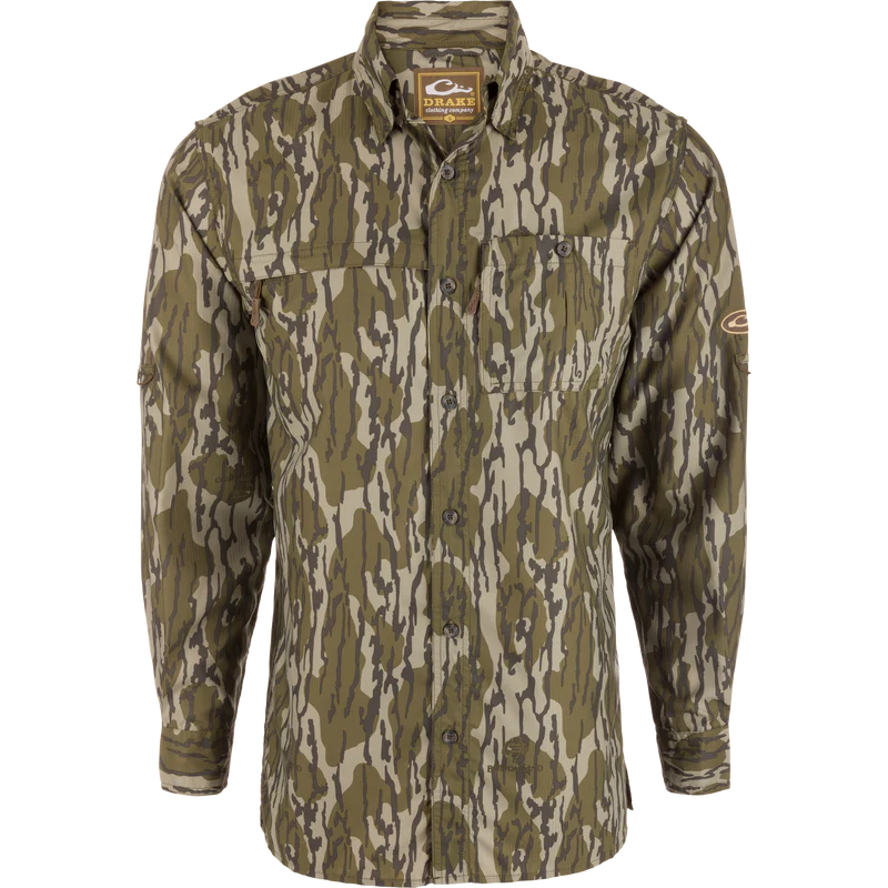 Drake Long-Sleeved 8-Shot Flyweight Shirt