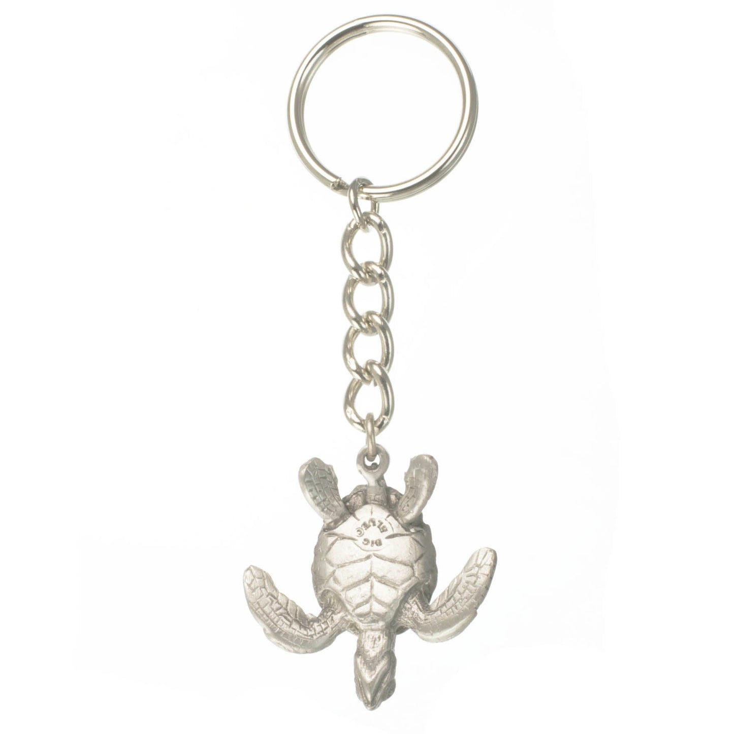 Turtle Keychain with Dive Flag for Men and Women- Gift for Turtle Lovers, Scuba Diving Turtle Keyring, Sea Turtle Key Fob, Gifts for Scuba - The Tool Store