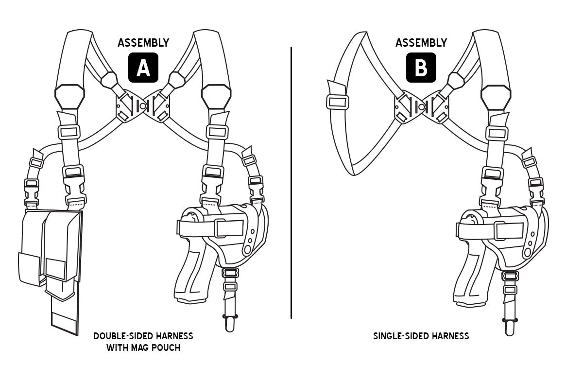 M/ASH Shoulder Holster System - The Tool Store
