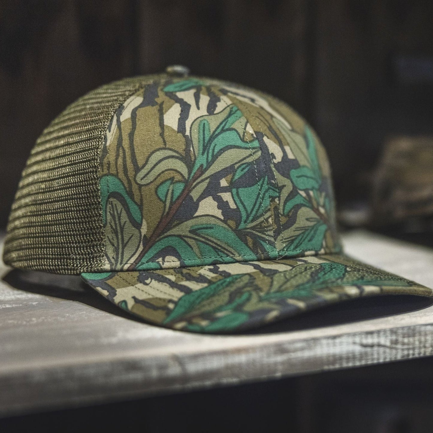 Lost Hat Co.- Mossy Oak Greenleaf & Olive Slate - The Tool Store