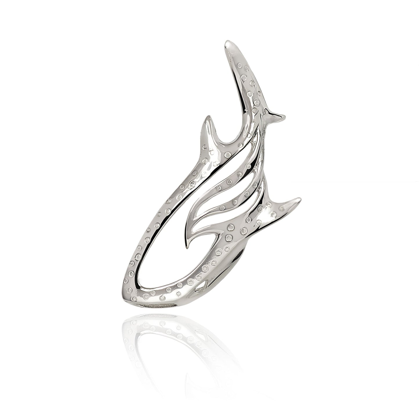 Whale Shark Necklace Charm for Women- Whale Shark Sterling Silver Jewelry, Shark Gifts for Shark Lovers, Scuba Diving Gifts, Scuba Diving Jewelry - The Tool Store