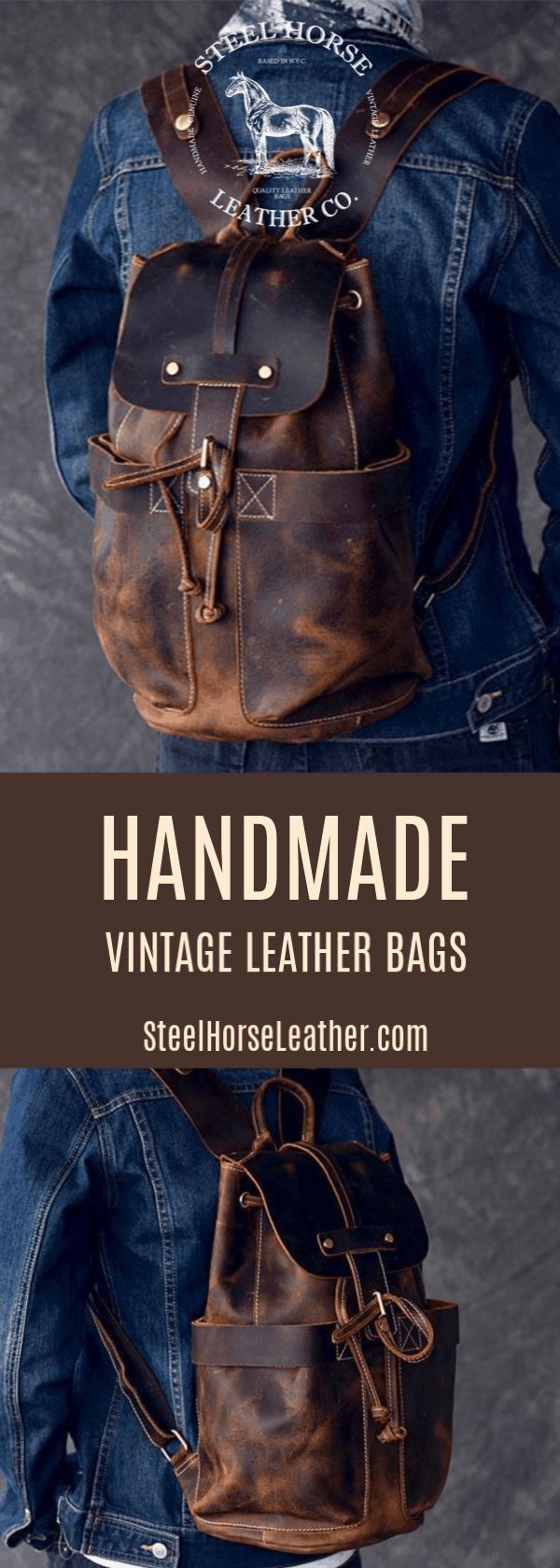 The Olaf Rucksack | Vintage Leather Travel Backpack - The Tool Store