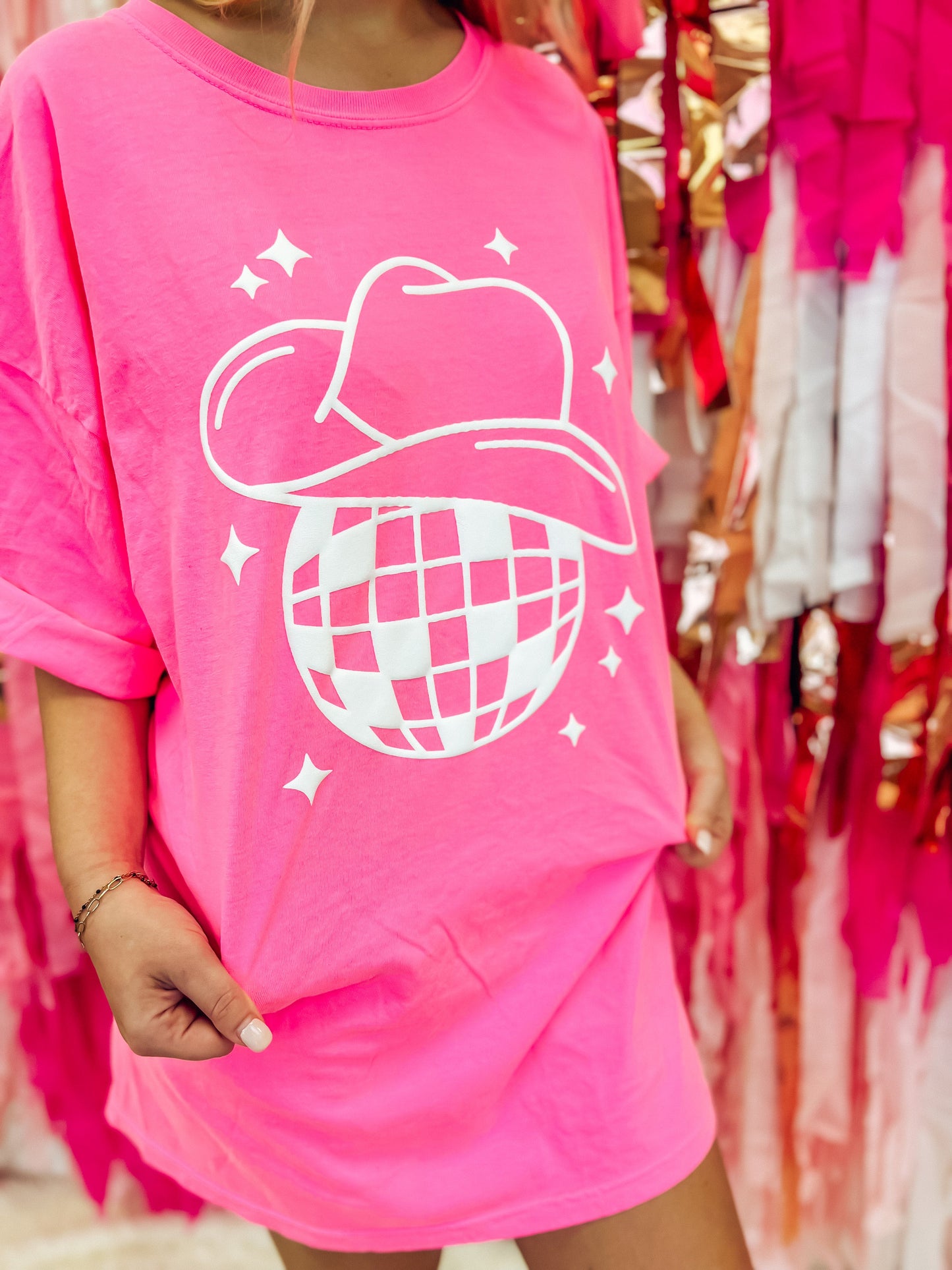 Disco Puff Print Tee - The Tool Store