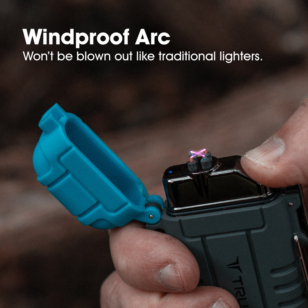 True Plasma Lighter Compact Rechargeable Lighter - The Tool Store