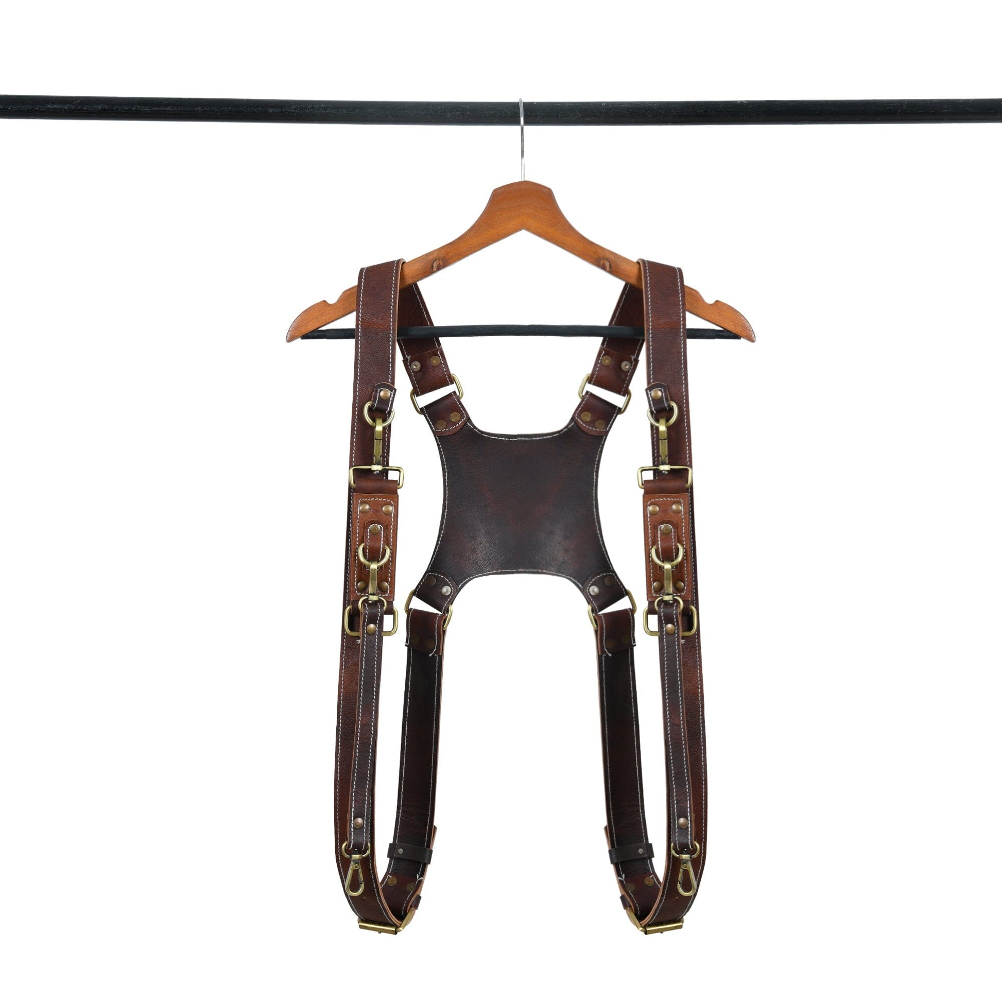 Goat Leather Dual Camera Harness - The Tool Store