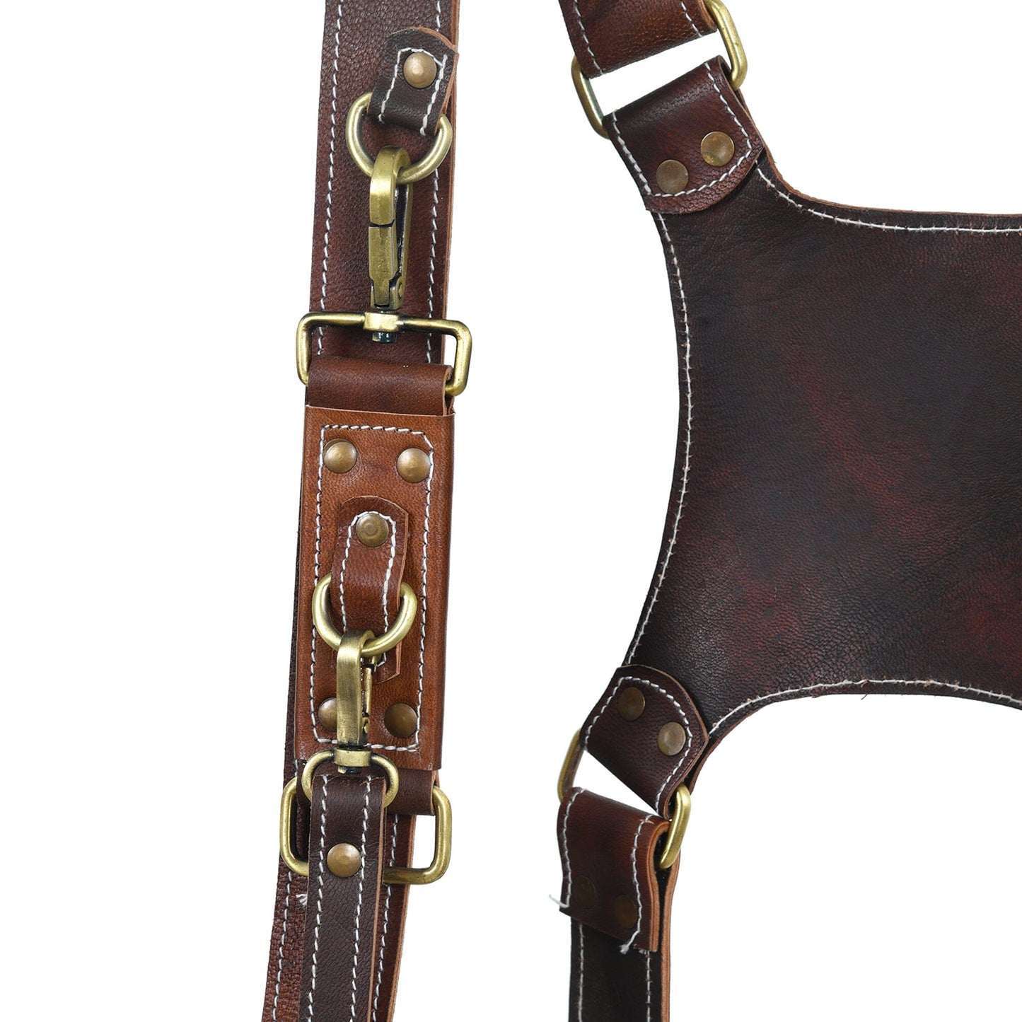 Goat Leather Dual Camera Harness - The Tool Store