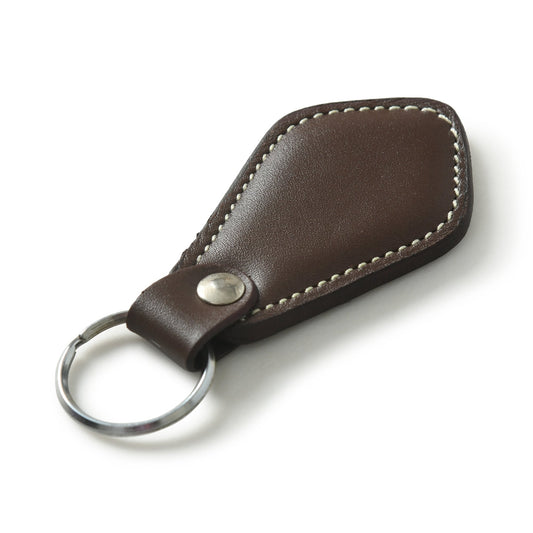 Genuine Leather Geometric Keychain - The Tool Store