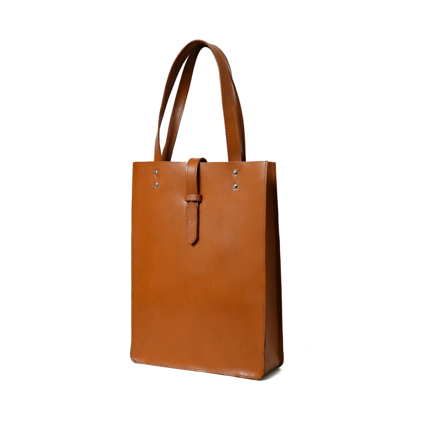 Chestnut Elegance Leather Tote - The Tool Store