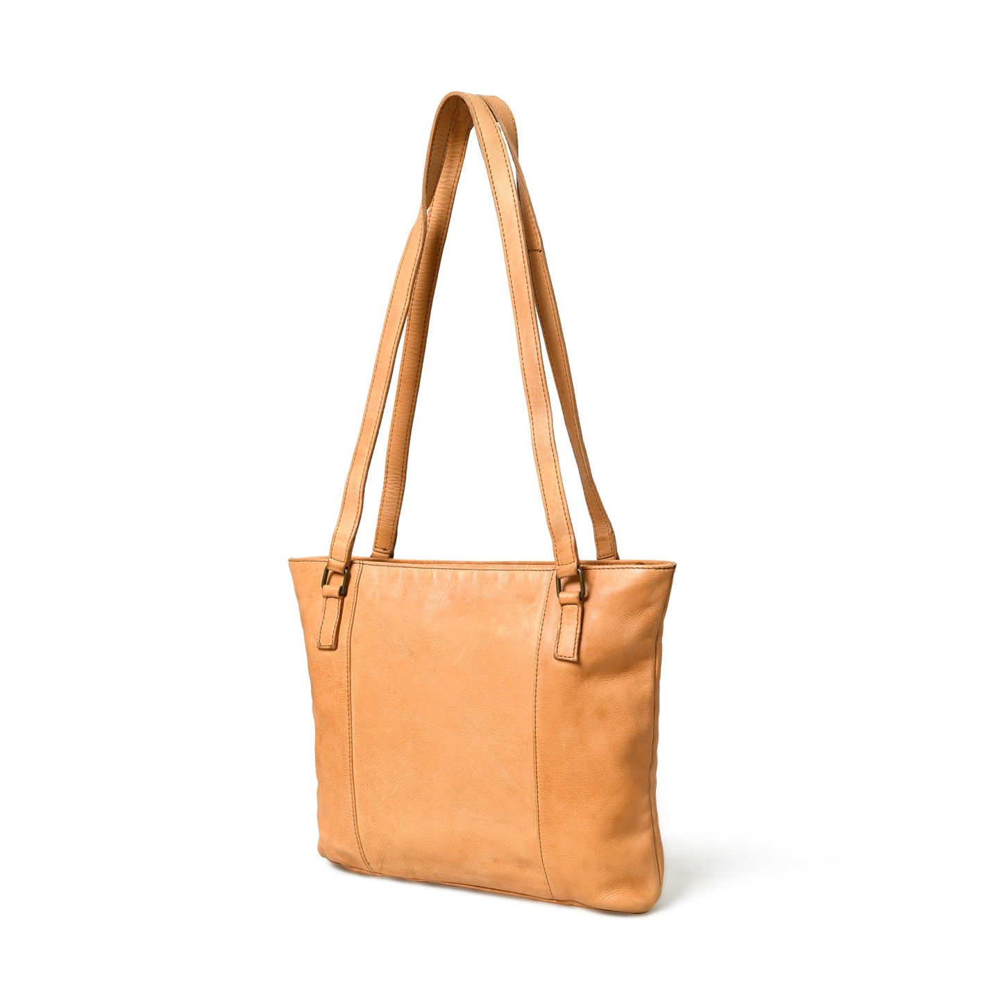 Everyday Elegance Shoulder Tote, Tan - The Tool Store