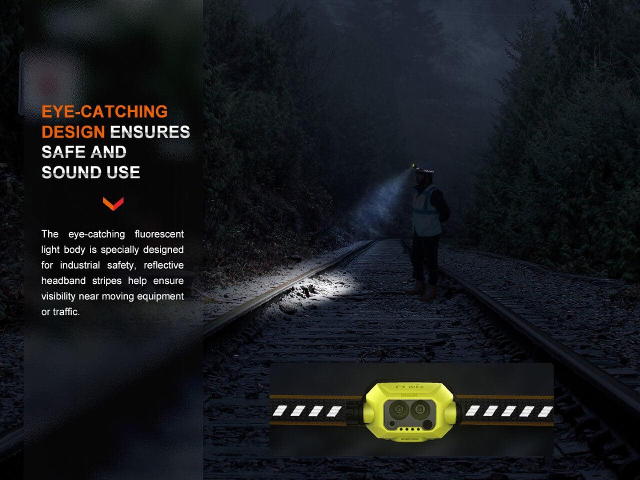 Fenix WH23R Gesture Sensing Industrial LED Headlamp - The Tool Store