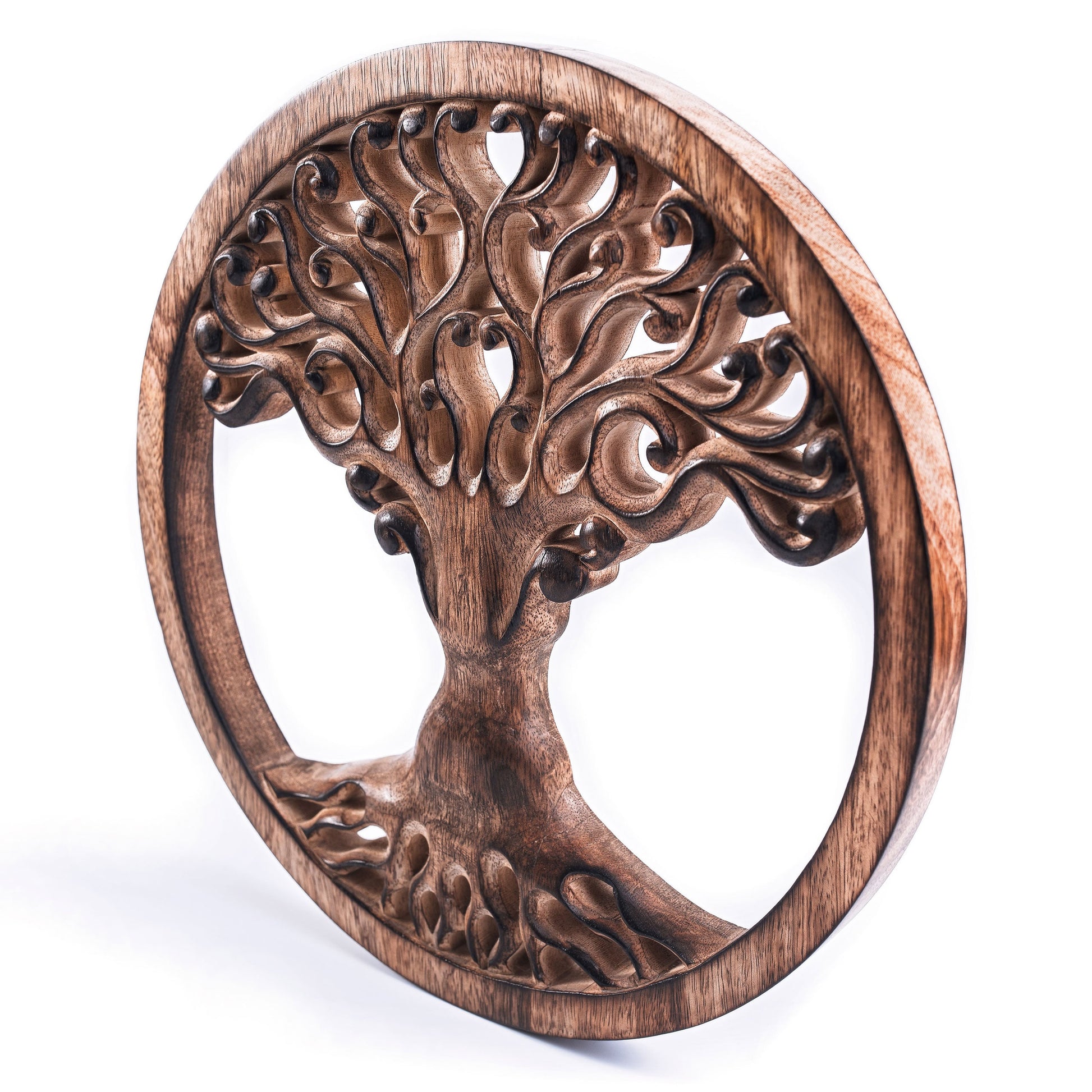 Tree of Life Wooden Wall Hanging - The Tool Store