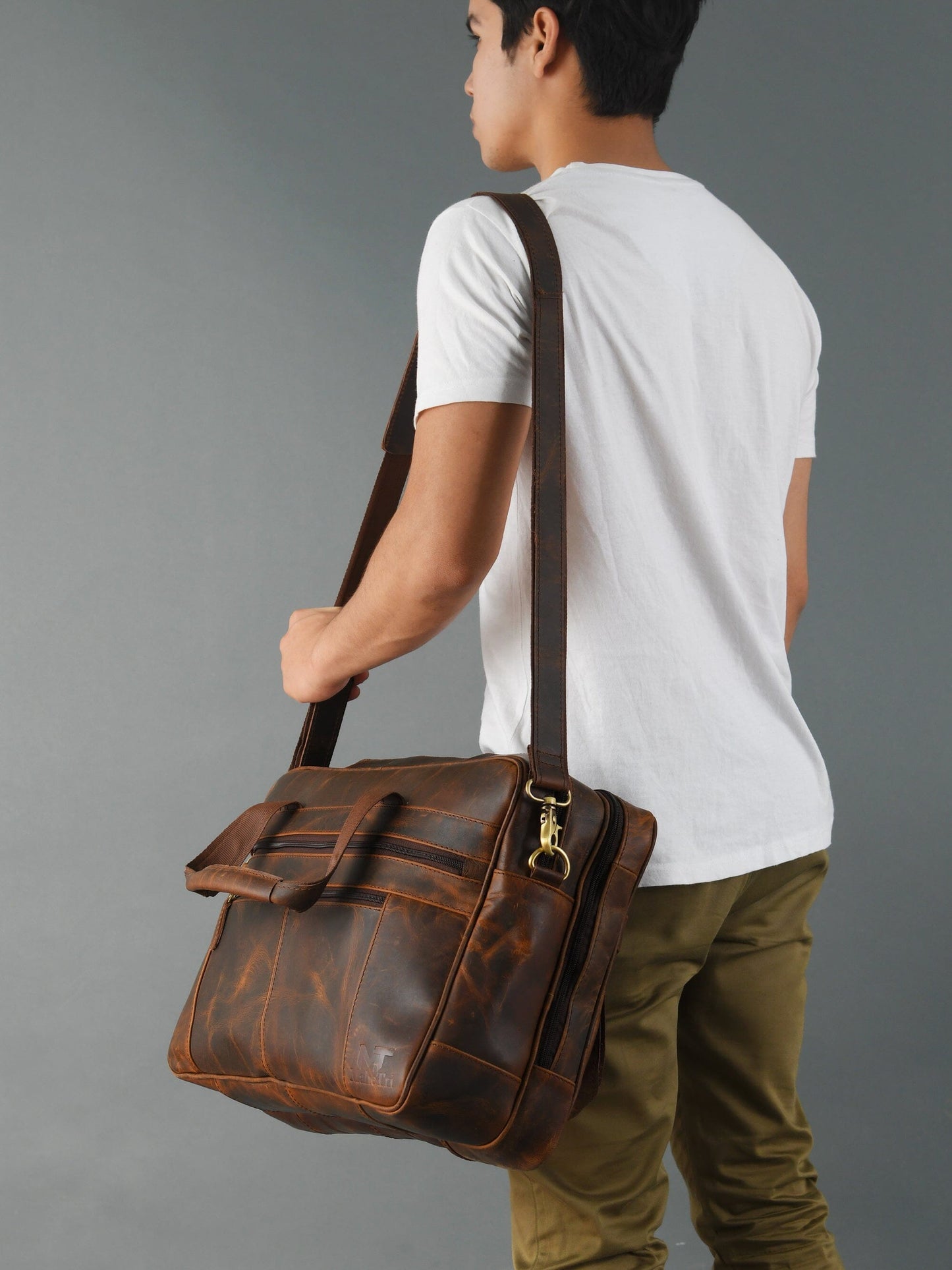 The Brooklyn - Leather Briefcase - The Tool Store