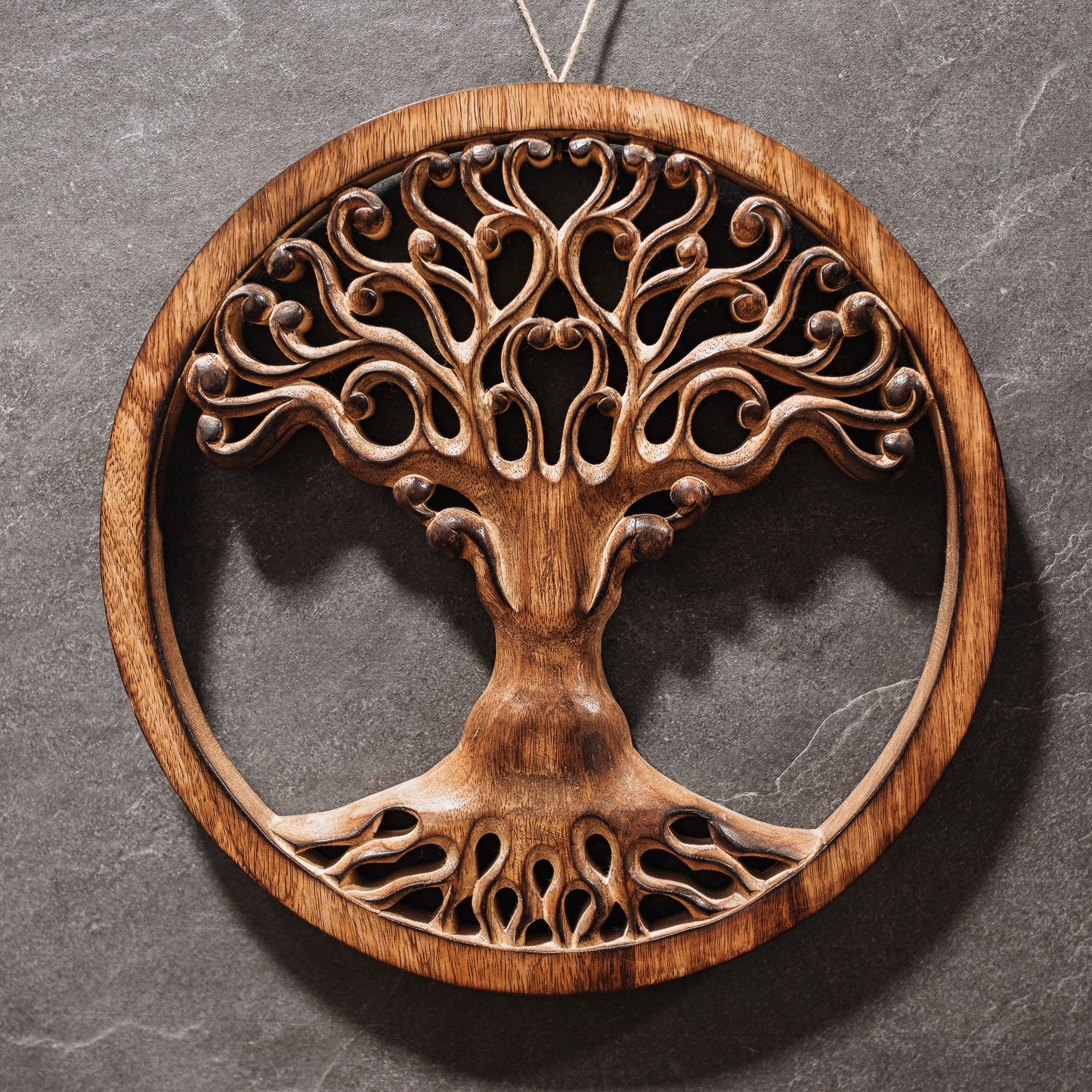 Tree of Life Wooden Wall Hanging - The Tool Store