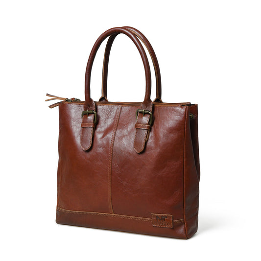 City Chic Cognac Shopper Tote - The Tool Store