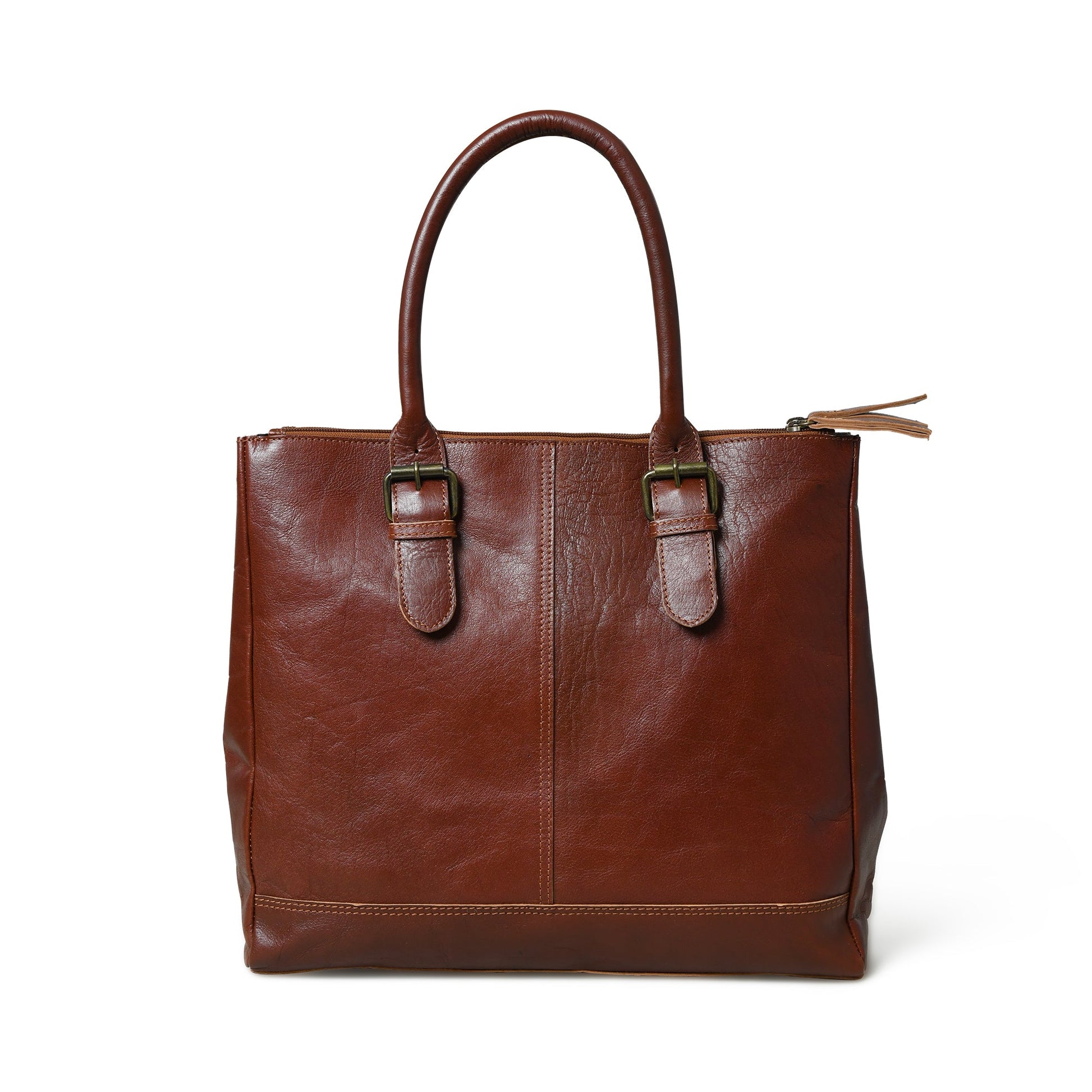 City Chic Cognac Shopper Tote - The Tool Store