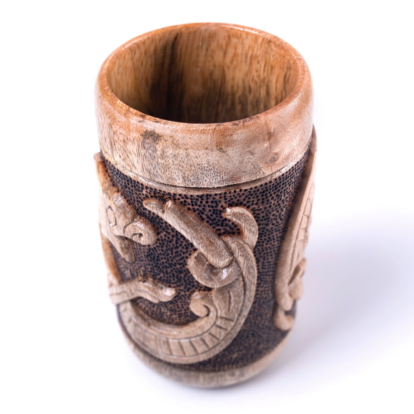 Wooden Jörmungandr Cup - The Tool Store