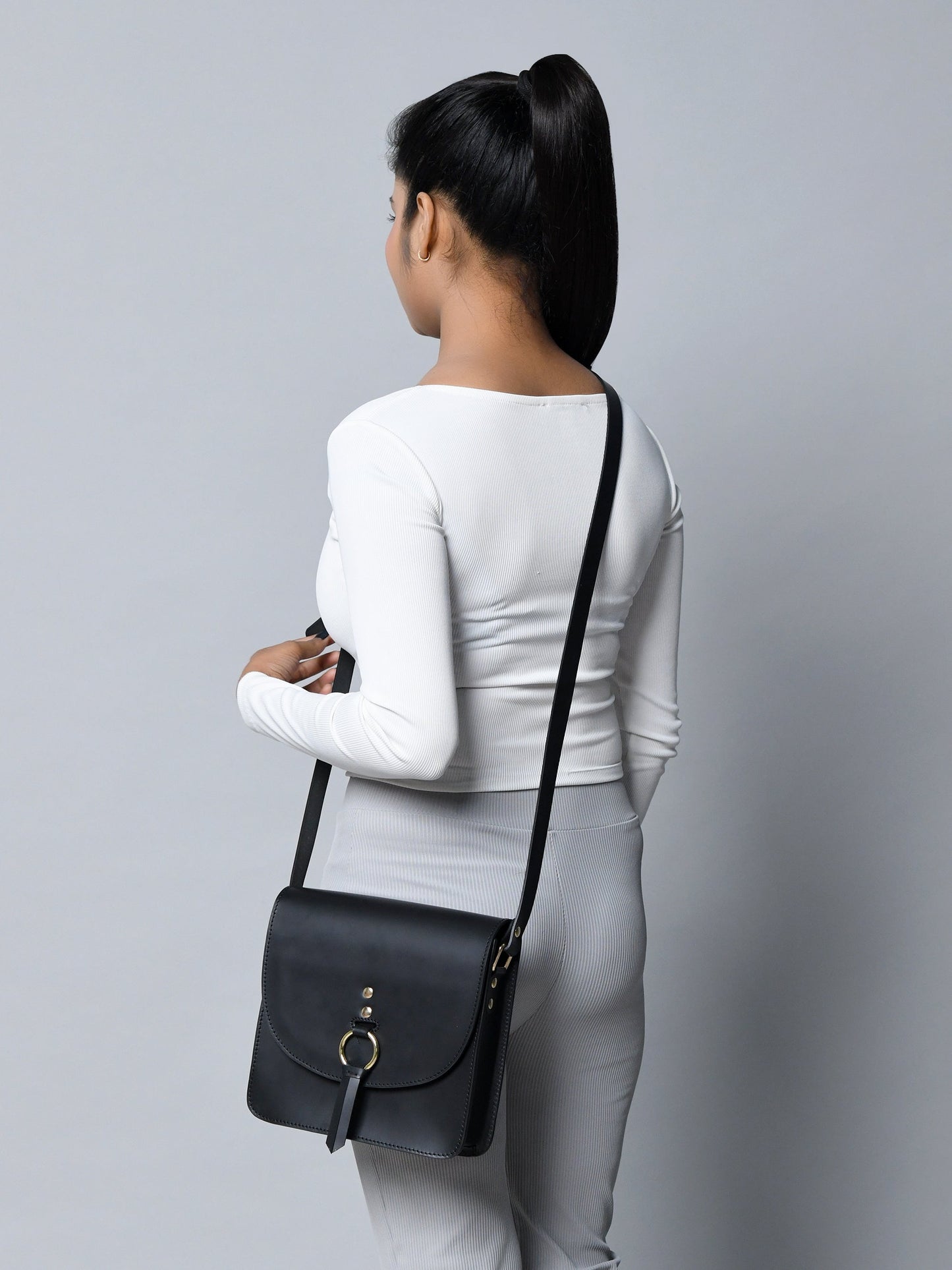 Divine Black Elegance Crossbody Bag - The Tool Store