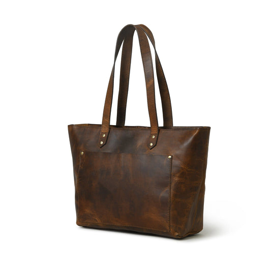 Essential Work Tote - Brown - The Tool Store