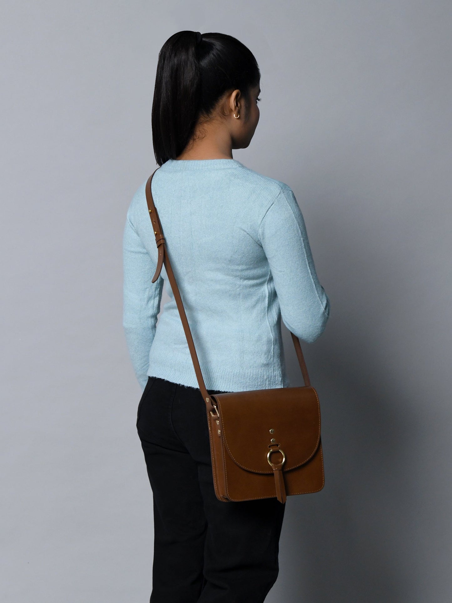 Rich Mocha Elegance Crossbody - The Tool Store