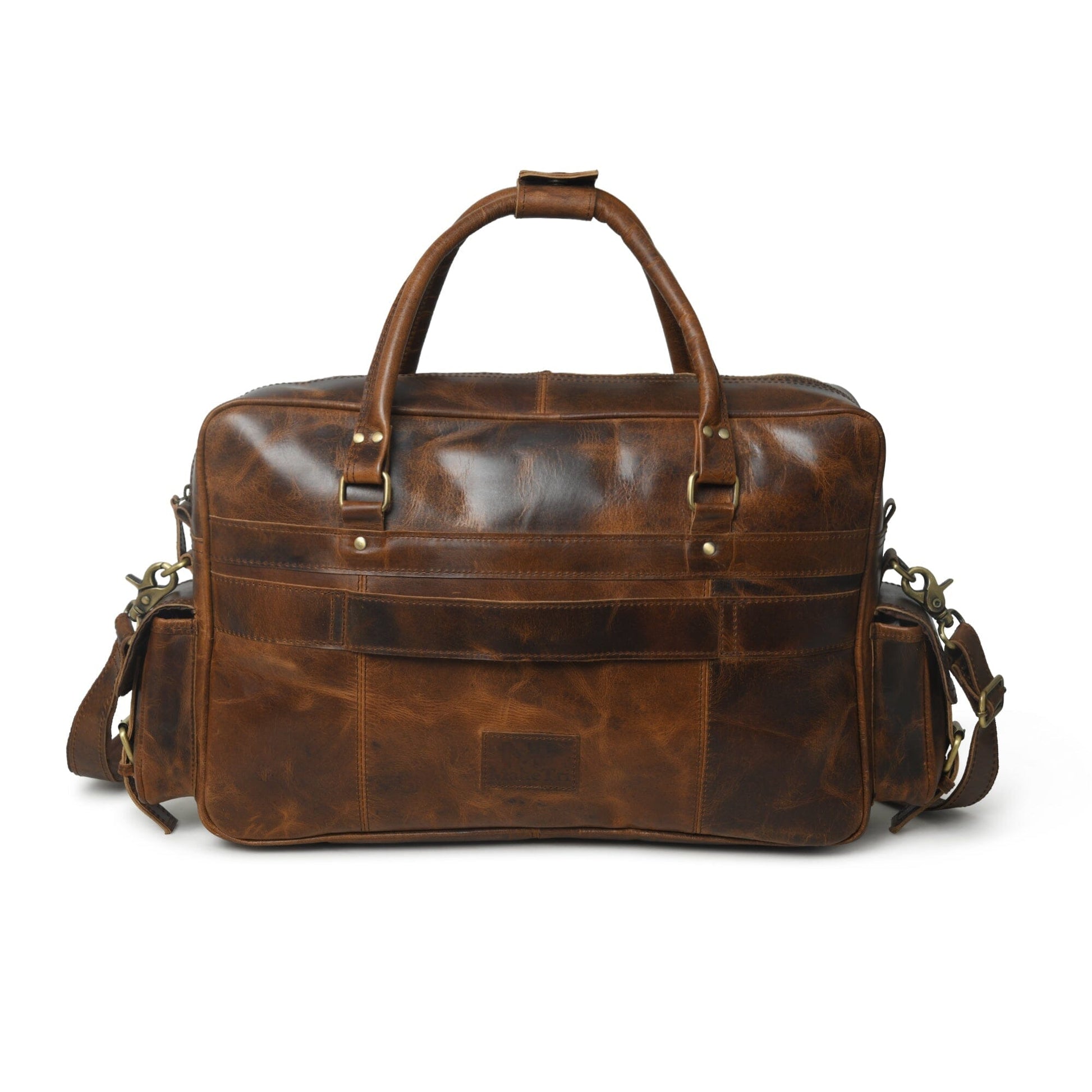 Finn Handcrafted Buffalo Leather Laptop Briefcase - The Tool Store