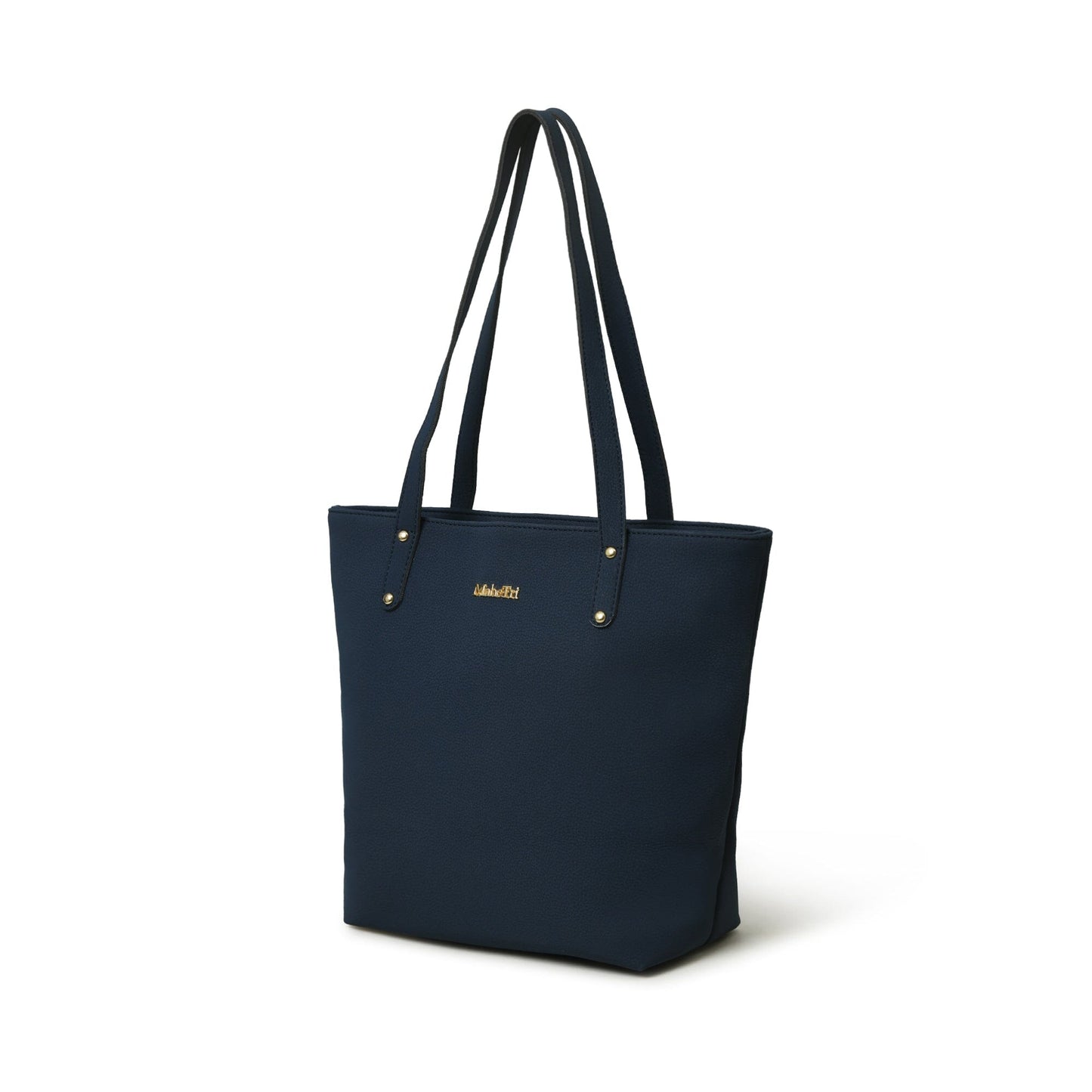 Era Vegan Leather Tote - Navy Blue - The Tool Store