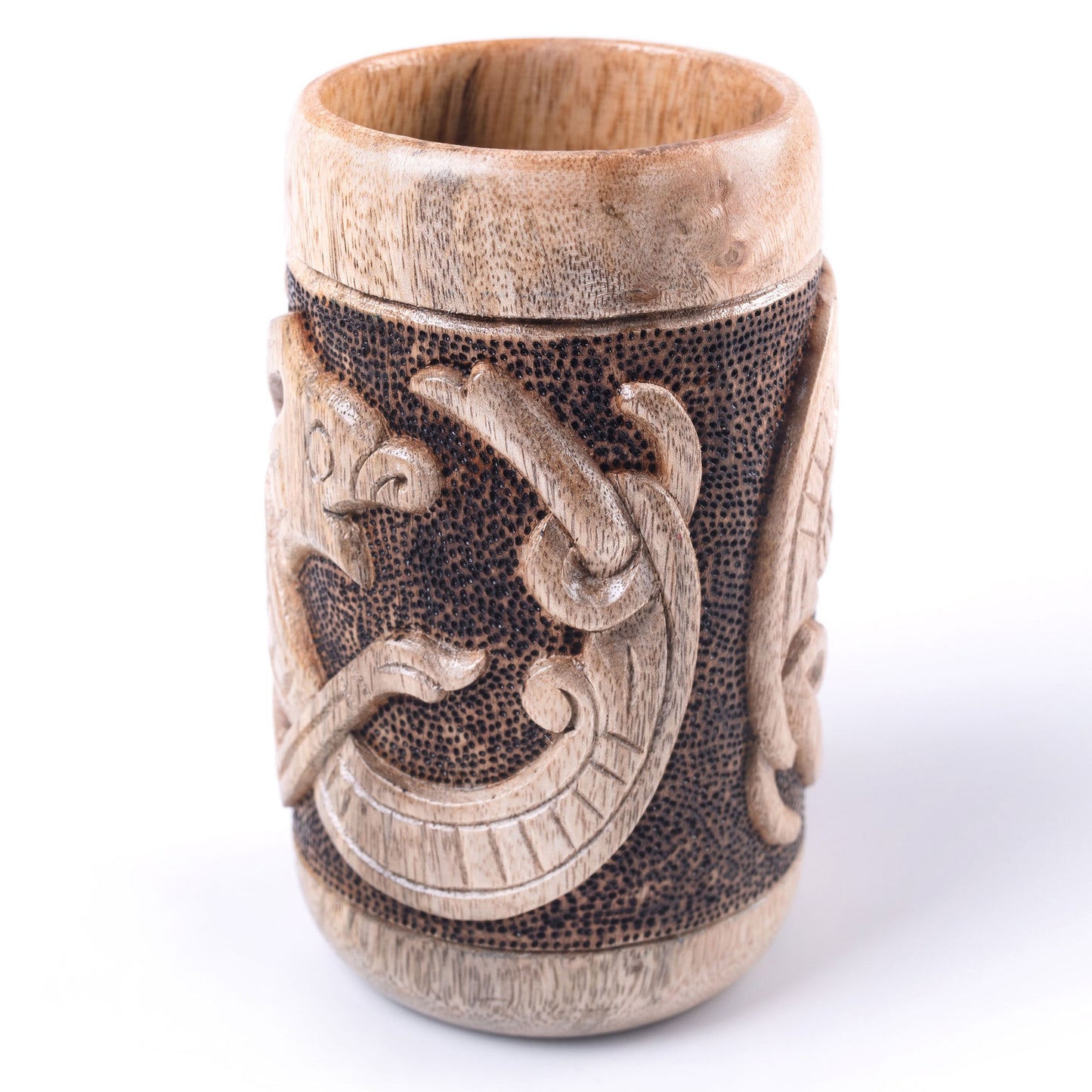 Wooden Jörmungandr Cup - The Tool Store