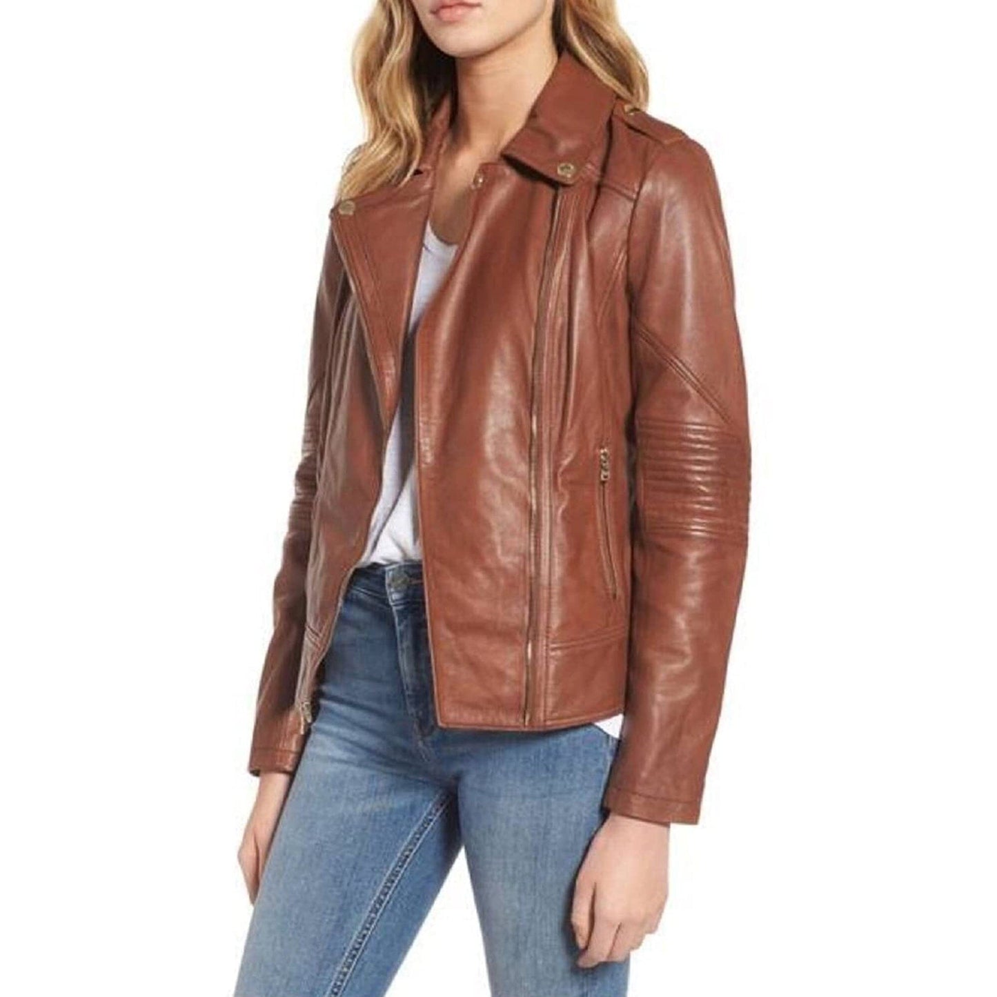 Nairobi Tanned Ladies Jacket - The Tool Store