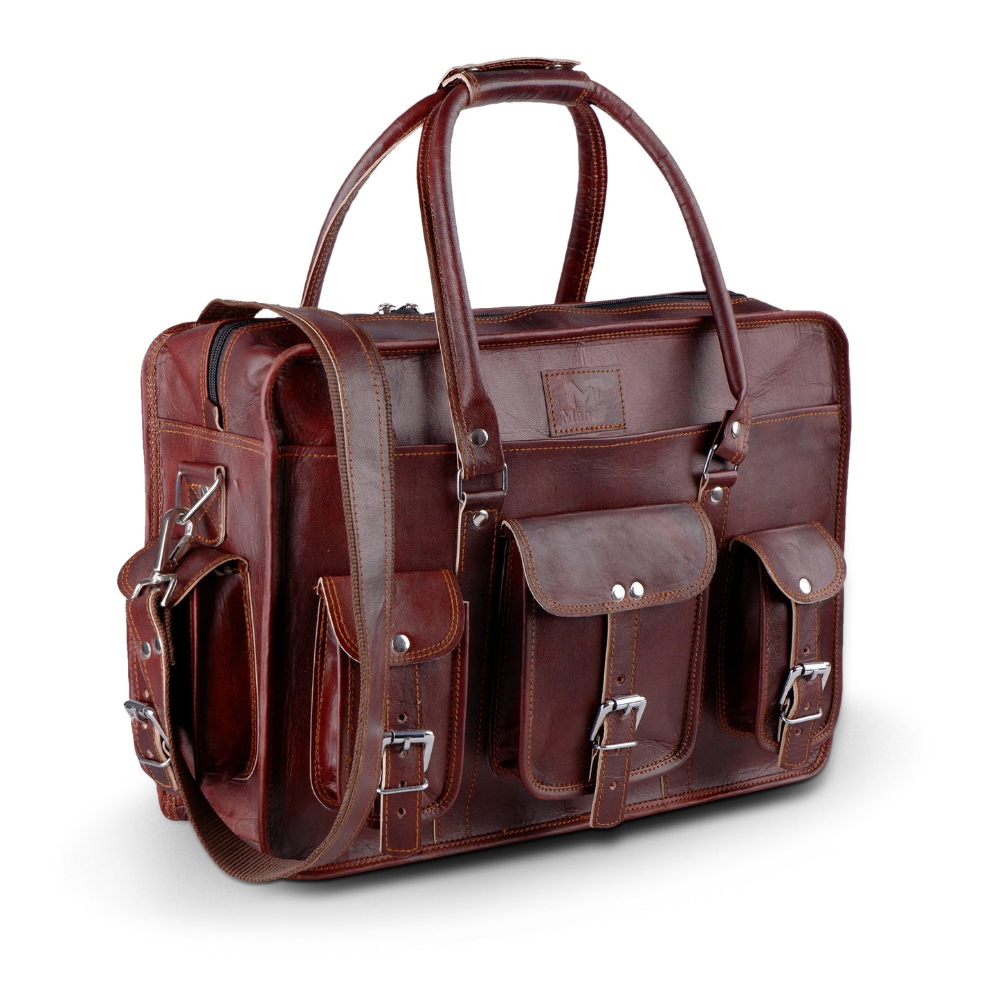 Morgan Leather Briefcase - The Tool Store