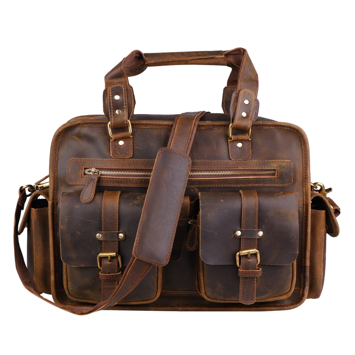 Dryden Buffalo Briefcase - The Tool Store