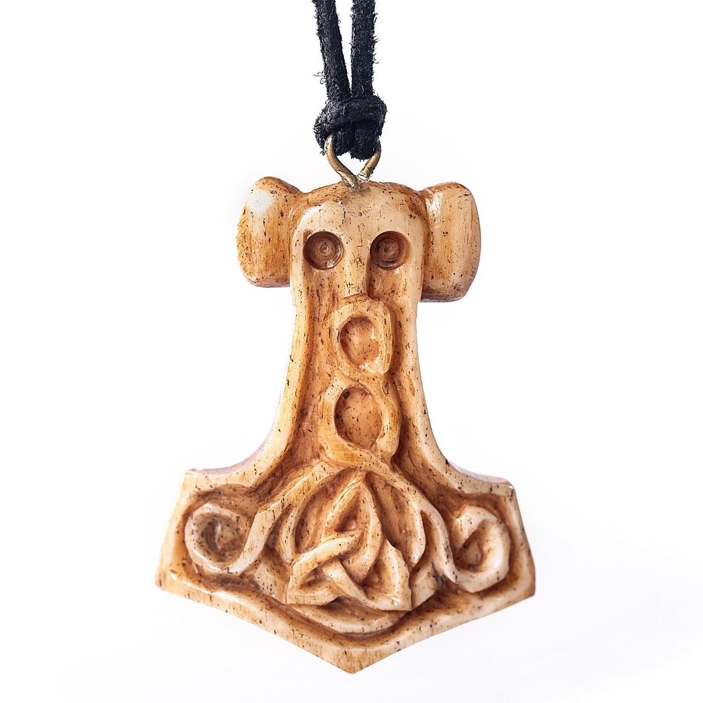 Bone Pendant - Mjolnir Odinson - The Tool Store