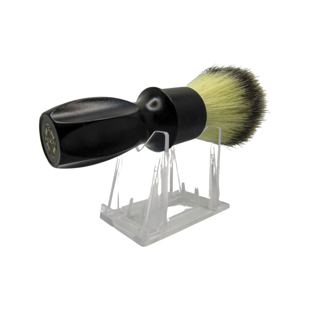 MM-400 Black Shaving Brush (24mm Synthetic Knot) - by Murphy and McNeil - The Tool Store