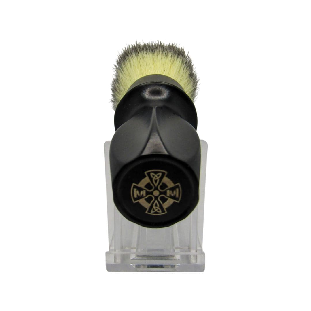 MM-400 Black Shaving Brush (24mm Synthetic Knot) - by Murphy and McNeil - The Tool Store