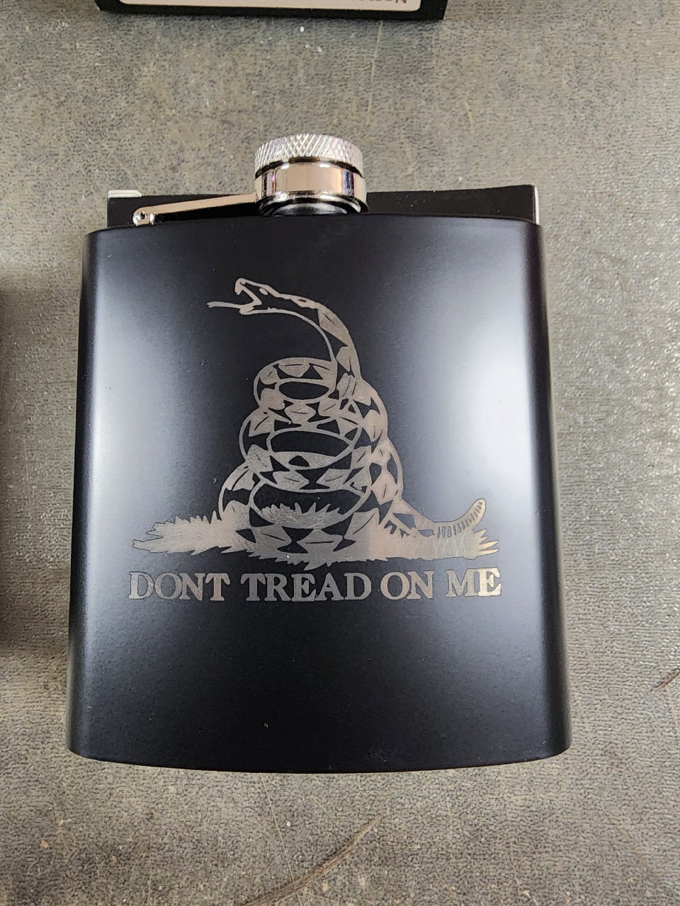 Flask by 2ND- 2nd Amendment themed hip flask