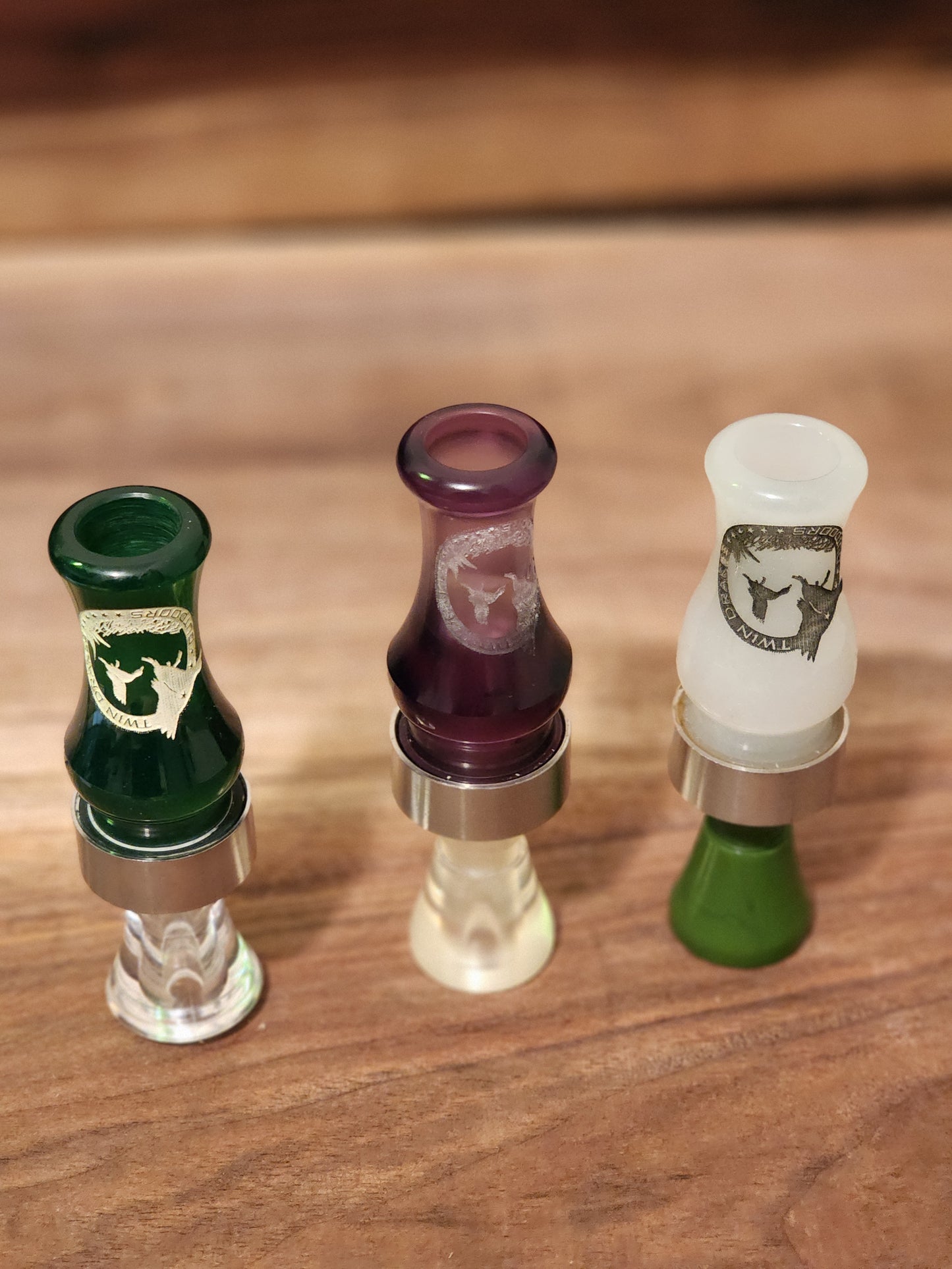 Twin Drakes Acrylic/Polycarbonate Premium Duck calls(random Colors) - The Tool Store